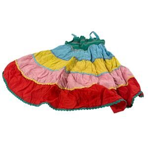 Colorful Pinata Style Dress Toddler Girl 2T